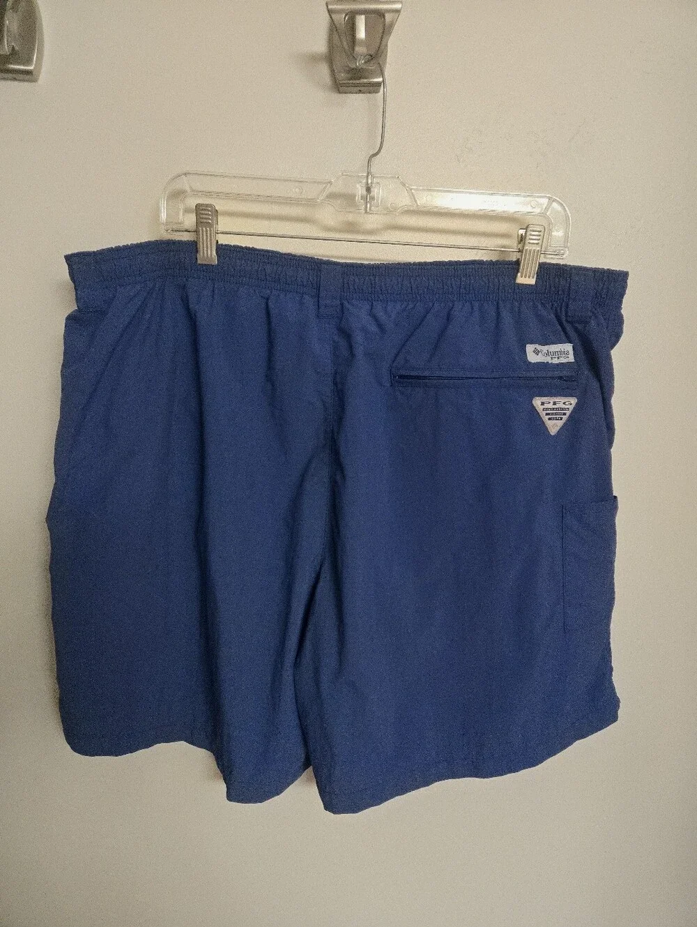 Men's Columbia Lined Blue Shorts Size XXL